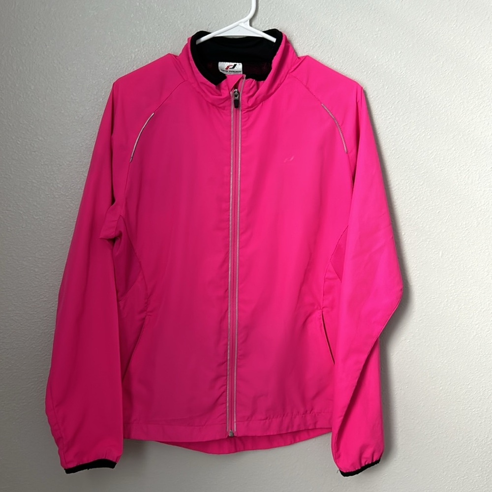 Vintage zip up windbreaker jacket
